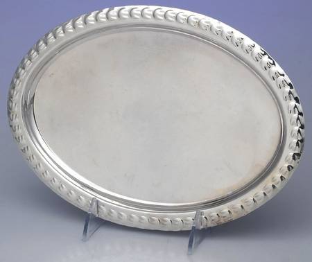 3700 (Silverplate, Hollowware) Miniature Waiter Tray