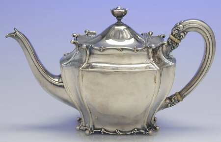 7604 (Sterling, Hollowware) Teapot