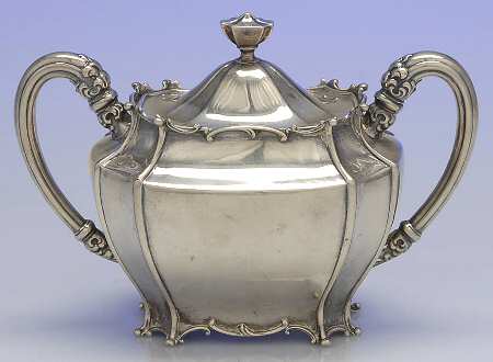 7604 (Sterling, Hollowware) Sugar Bowl & Lid
