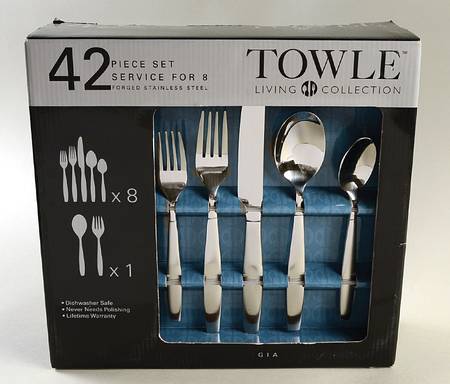 Gia (Stainless) 42 Piece Set