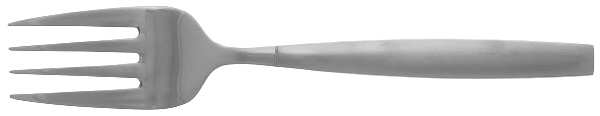 Gia (Stainless) Medium Solid Cold Meat Serving Fork