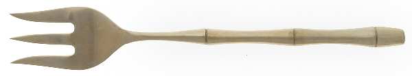 TBM1 (Bronzeware) Solid Salad Serving Fork