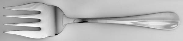 Hartford (Stainless) Medium Solid Cold Meat Serving Fork