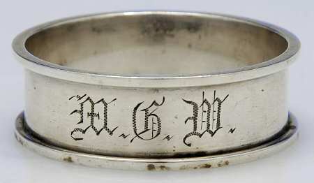 8802 (Sterling, Hollowware) Napkin Ring