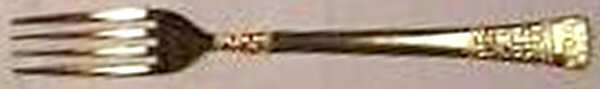 Gold Collage (Gold Electroplate) Fork