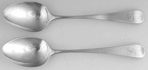 TXE2 (Sterling) (Set of 2) Tea/Five O'Clock Spoons