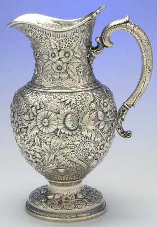 Repousse (Sterling, Hollowware) 72 Oz Pitcher