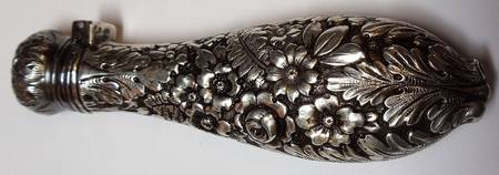 Repousse (Sterling, Hollowware) 4" Perfume Vial