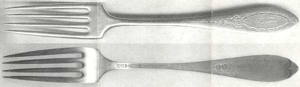 Lafayette Engraved #2 (Sterling) Fork