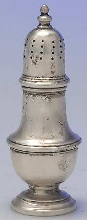 136 (Sterling, Hollowware) Pepper Shaker