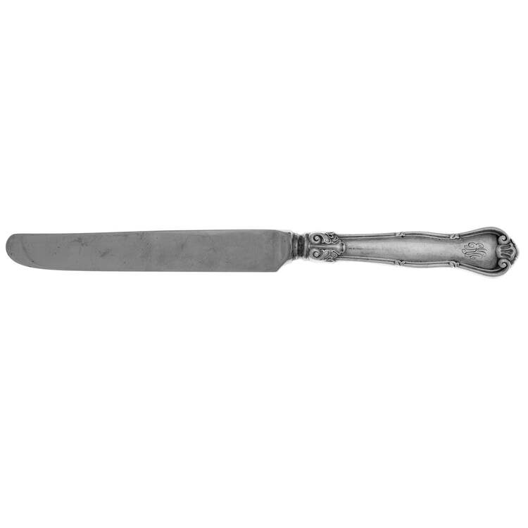 Provence (Sterling, 1961, Monograms) Dessert/Tea Knife with Stainless Blade