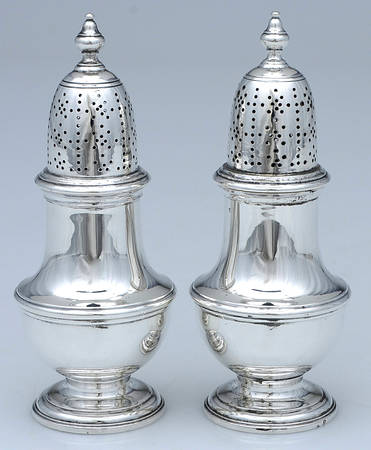 22601 (Sterling, Hollowware) Salt and Pepper Set