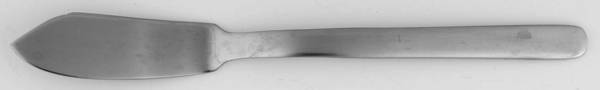 TWS476 (Stainless) Flat Handle Master Butter Knife