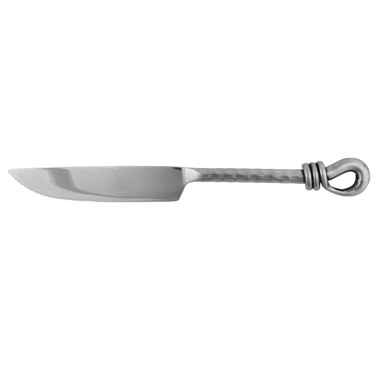 Taos Twist (Stainless) Individual Solid Handle Steak Knife