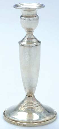 035 (Sterling, Hollowware) 7" Weighted Candlestick