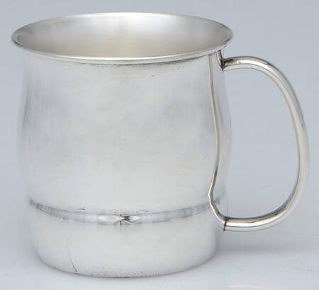 10772 (Sterling, Hollowware) Baby Cup