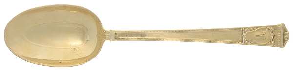 San Lorenzo Gold (Sterling, Gold Vermeil) Place/Oval Soup Spoon