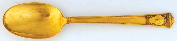 San Lorenzo Gold (Sterling, Gold Vermeil) Teaspoon