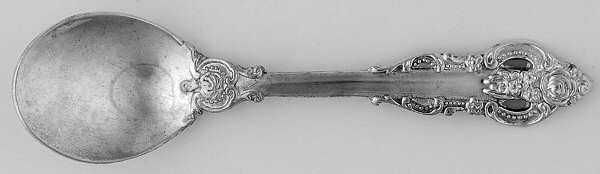 TWS503 (Silverplate) Straight Handle Baby Spoon