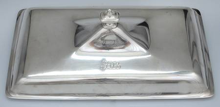 19830 (Sterling, Hollowware) Lid for Rectangular Entree Server