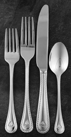 Nautical (Stainless) 4 Piece Place Setting