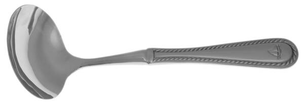 Nautical (Stainless) Gravy Ladle with No Spout Stainless Bowl HC
