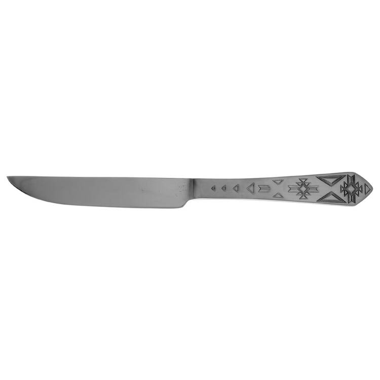Pueblo (Stainless) Steak Knife Individual Hollow, No Serrate HC