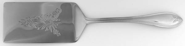 Old World Bead-Pointed Tip (Stainless) Lasagna Server, Solid Piece