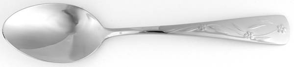 Old World Floral-Flat Tip (Stainless) Place/Oval Soup Spoon