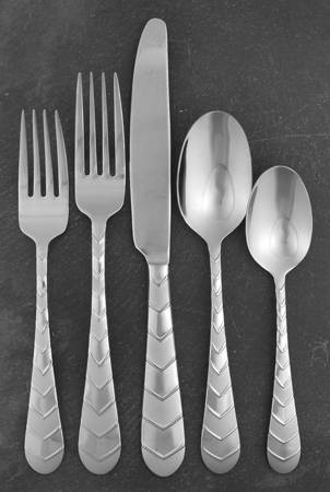 Kirby Frost (Stainless) 5 Piece Place Setting