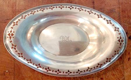 17755A (Sterling, Hollowware) Master Nut Dish