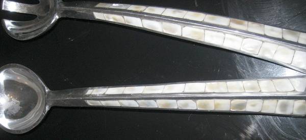 TWS520 (Stainless) (2 Pc) Solid Salad Set