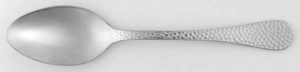 Continental Hammered (Stainless) Place/Oval Soup Spoon
