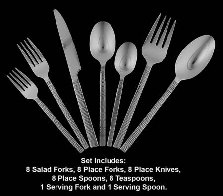Griffin (Stainless) 42 Piece Set