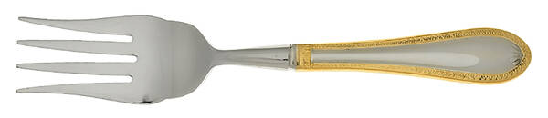 Sinclair Gold (Stainless) Cold Meat Fork Large, Stainless Tines HC