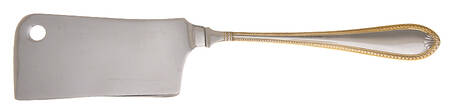 Sinclair Gold (Stainless) Cheese Cleaver with Stainless Blade HC