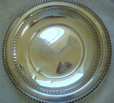 49182 (Sterling, Hollowware) 10" Sandwich Plate