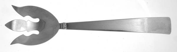 TWE2 (Silverplate) Solid Salad Serving Fork