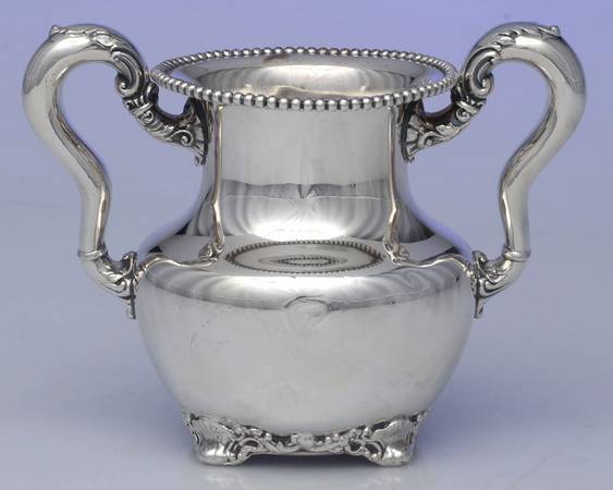 549 (Silverplate, Hollowware) Silverplate Open Sugar Bowl