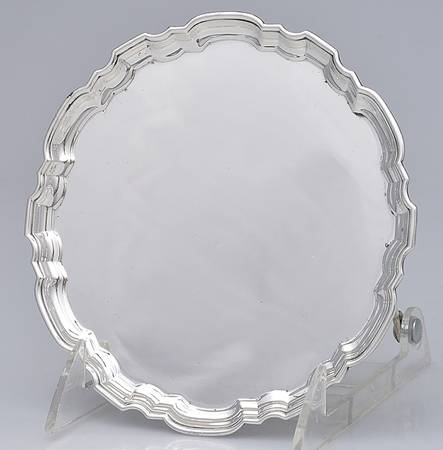 Chippendale (Sterling, Hollowware) 5" Trinket Tray