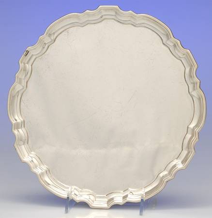 Chippendale (Sterling, Hollowware) 10" Round Tray