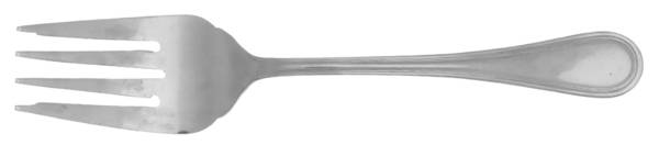 Royal Thread (Stainless) Medium Solid Cold Meat Serving Fork by Towle Silver