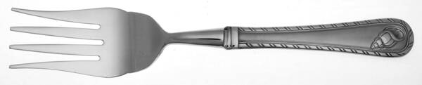 Antigua (Stainless) Cold Meat Fork Large, Stainless Tines HC