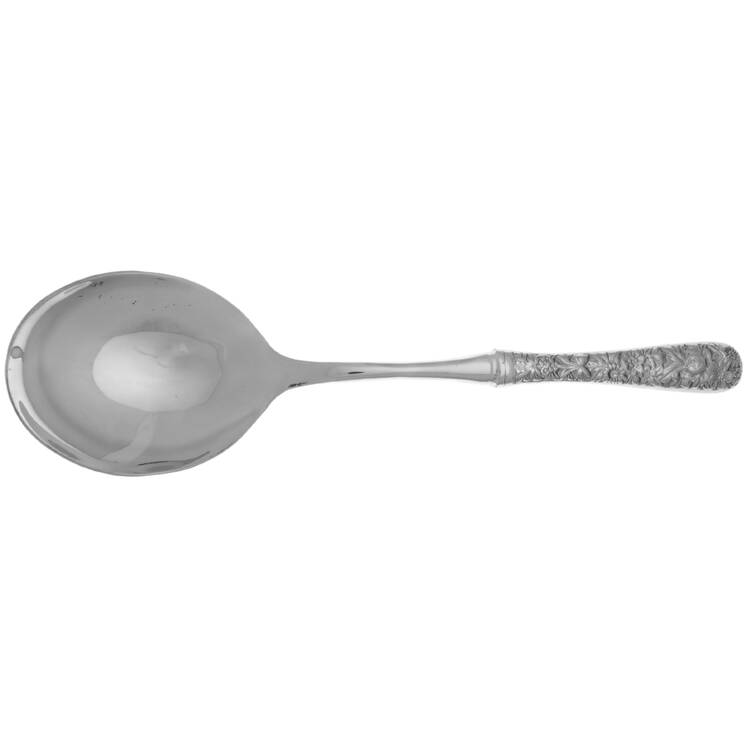 Contessina (Stainless) Casserole Spoon with Smooth Stainless Bowl HC