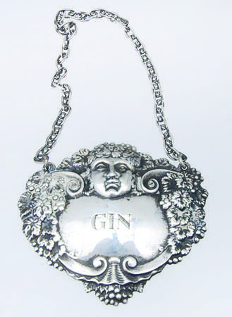 Sterling Hollowware Decanter Label