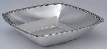 21383 (Sterling, Hollowware) Square Serving Bowl