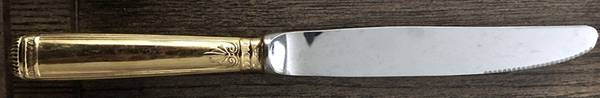 Gold Royalty Modern Hollow Knife