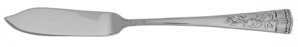 Floral Lace Stainless Flat Handle Master Butter Knife