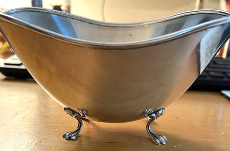 4947S (Sterling, Hollowware) Footed Sauce Boat