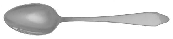 Clinton Engraved Back (Sterling) Demitasse Spoon